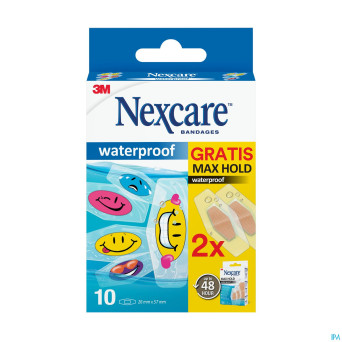 Nexcare tattoo wtp pansement 26mmx57mm 10+2  promo
