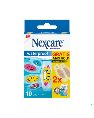Nexcare tattoo wtp pansement 26mmx57mm 10+2  promo