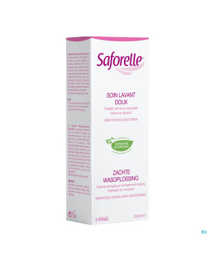 Saforelle soin lavant doux 250ml+ling intim pocket