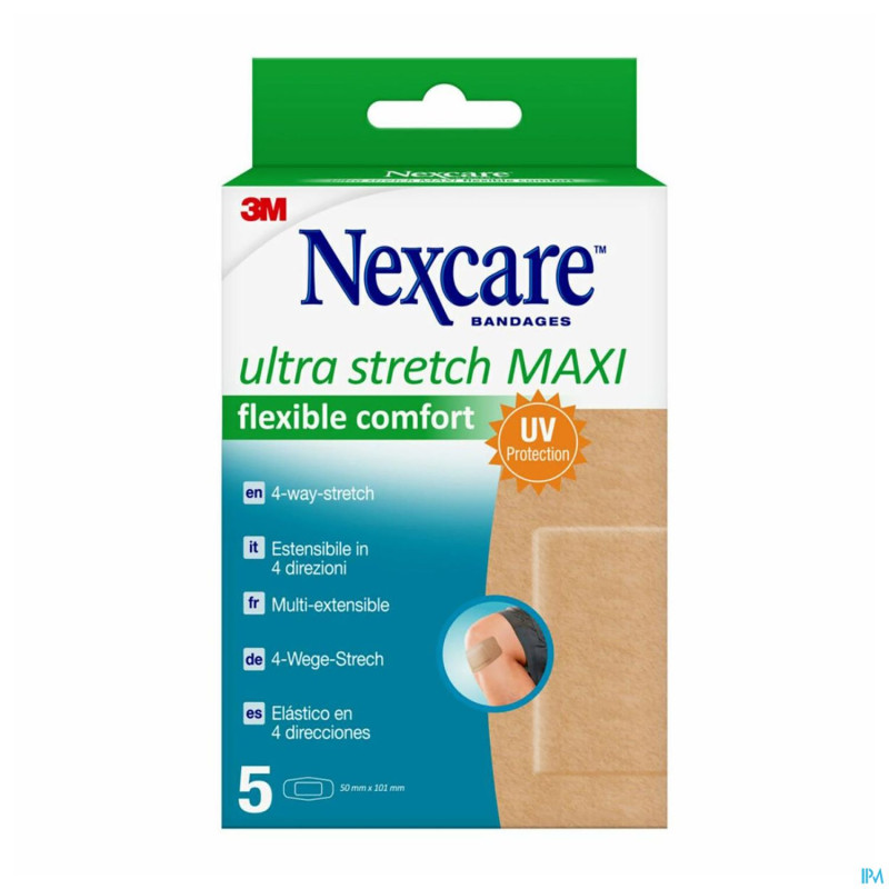 Nexcare ultra stretch max. flex. comf. pans.    5