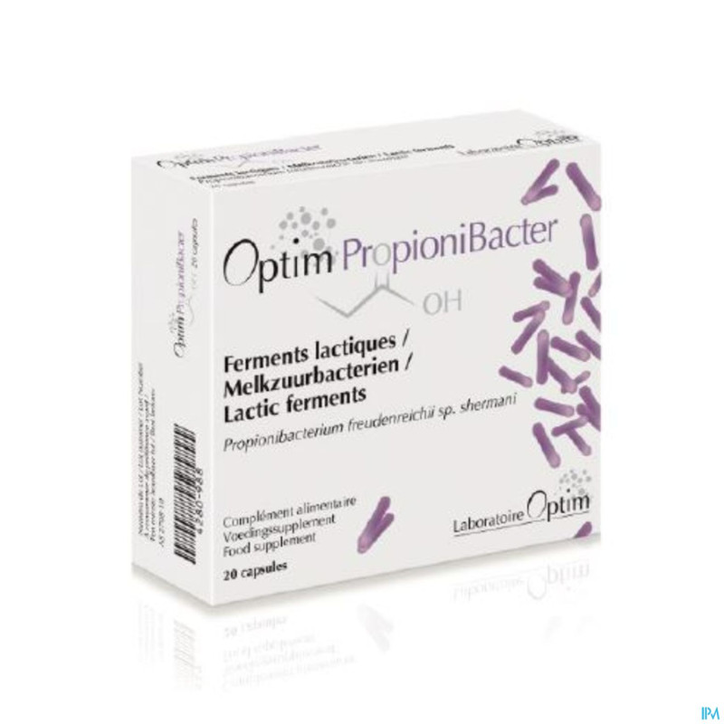Optim propionibacter fermant lactique    caps 20