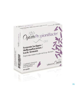 Optim propionibacter fermant lactique    caps 20