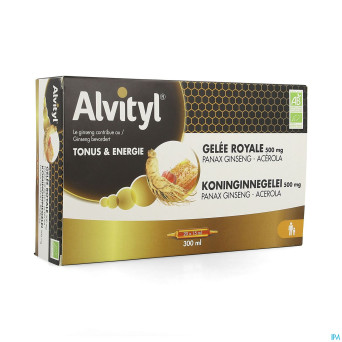 Alvityl gelee royale ginseng acerola    20x15ml