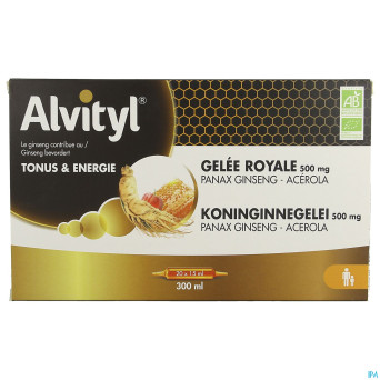 Alvityl gelee royale ginseng acerola    20x15ml