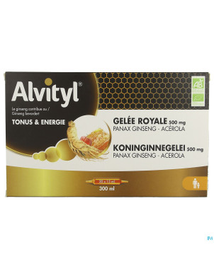 Alvityl gelee royale ginseng acerola    20x15ml