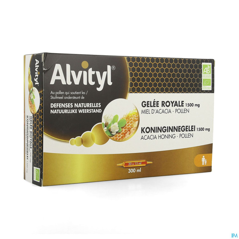 Alvityl gelee royale    20x15ml