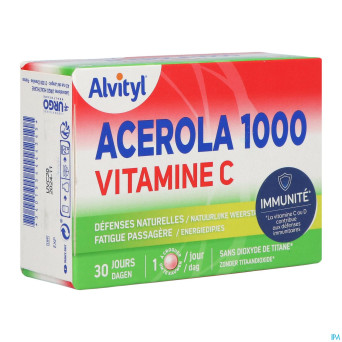 Alvityl acerola   comp a croquer 30