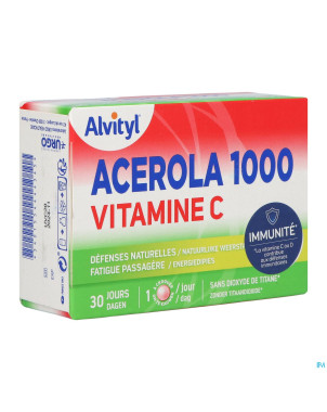 Alvityl acerola   comp a croquer 30