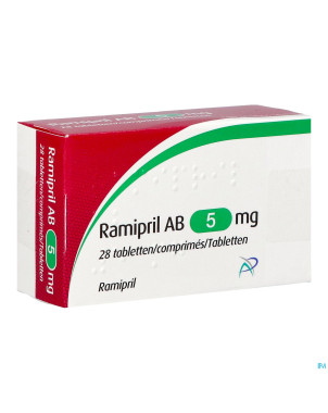Ramipril ab  5,0mg comp  98