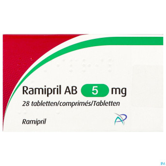 Ramipril ab  5,0mg comp  98