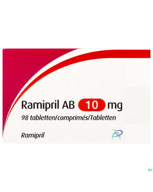 Ramipril ab 10,0mg comp  98
