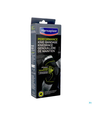 Hansaplast bandage sport genou noir