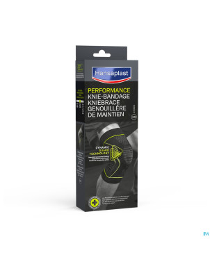 Hansaplast bandage sport genou noir