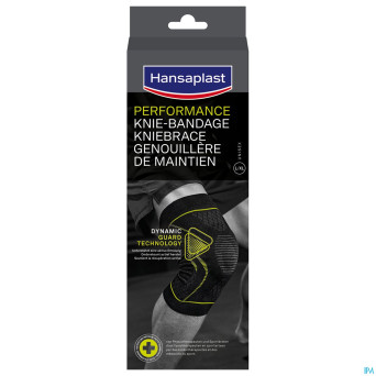 Hansaplast bandage sport genou noir