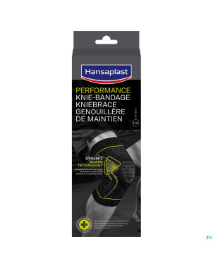 Hansaplast bandage sport genou noir