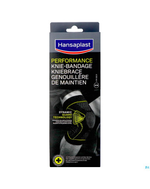 Hansaplast bandage sport genou noir