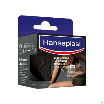 Hansaplast bande kinesiologie noire