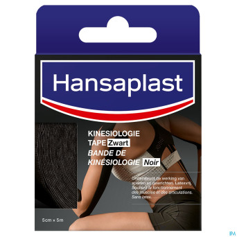 Hansaplast bande kinesiologie noire