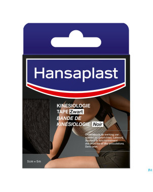 Hansaplast bande kinesiologie noire