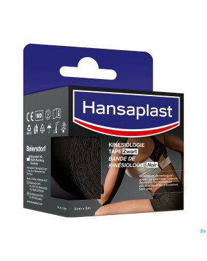 Hansaplast bande kinesiologie noire
