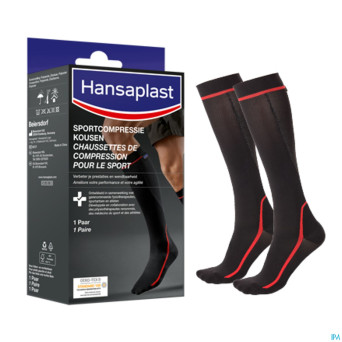 Hansaplast chaussettes sport compression