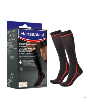 Hansaplast chaussettes sport compression