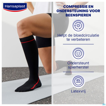 Hansaplast chaussettes sport compression