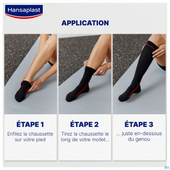 Hansaplast chaussettes sport compression