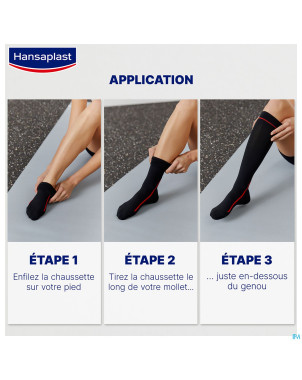 Hansaplast chaussettes sport compression