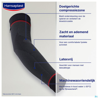 Hansaplast manchons sport compression bras