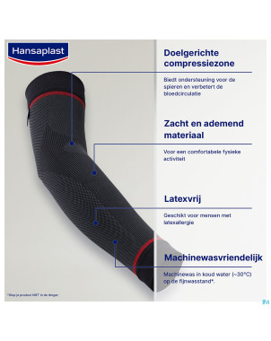 Hansaplast manchons sport compression bras