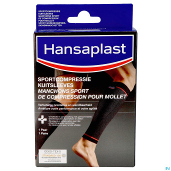 Hansaplast manchons sport compression mollet