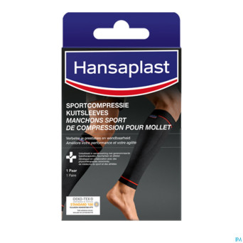 Hansaplast manchons sport compression mollet