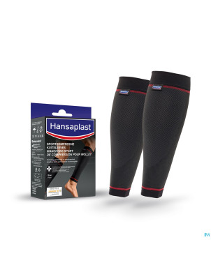Hansaplast manchons sport compression mollet