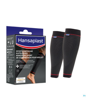 Hansaplast manchons sport compression mollet