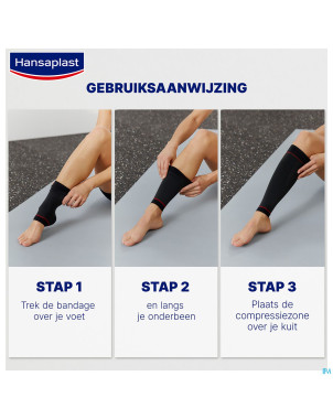 Hansaplast manchons sport compression mollet