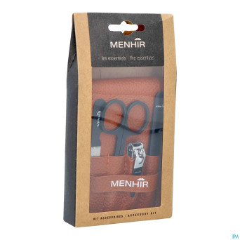 Vitry kit accessoires noirs homme asie    4 prod.