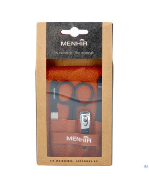 Vitry kit accessoires noirs homme asie    4 prod.