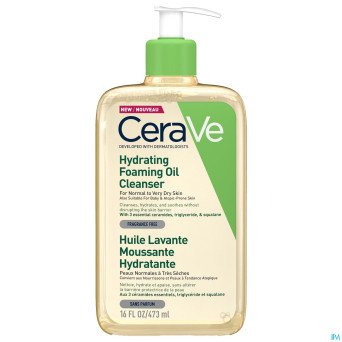 Cerave huile lavante moussante hydratante    473ml
