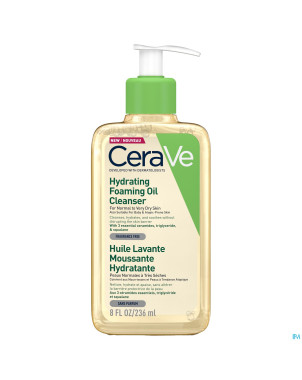 Cerave huile lavante moussante hydratante    236ml