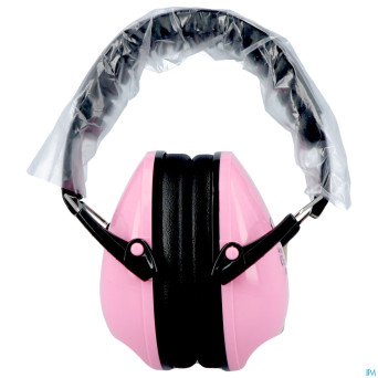 Quies casque a/bruit enfants rose
