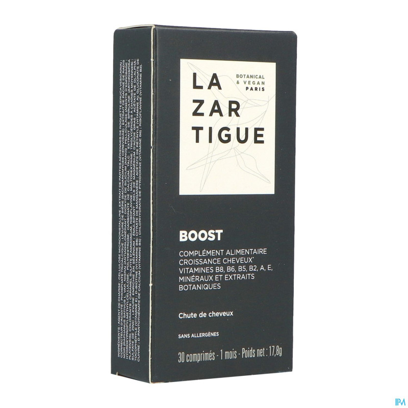 Lazartigue boost croissance cheveux    comp 30