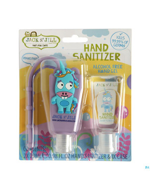 Jack n' jill desinfectant mains unicorn    2x29ml