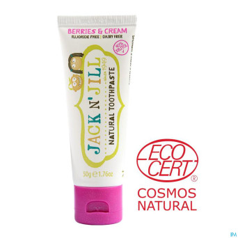Jack n' jill dentifrice berries 50g