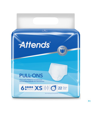 Attends pull on 6x small    1x22