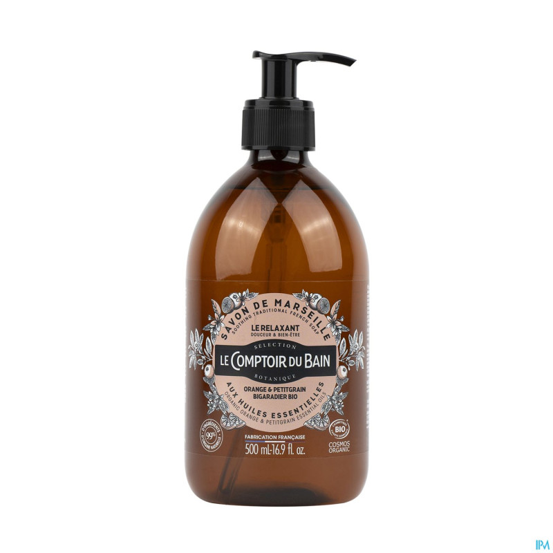 Le comptoir du bain savon huil.essen. relax. 500ml