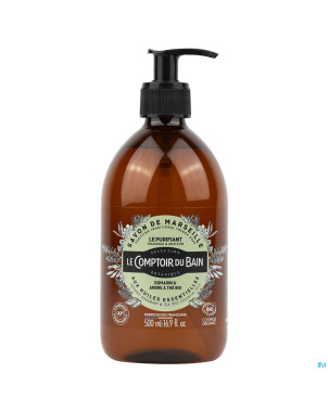 Le comptoir du bain savon liquide purif. bio 500ml