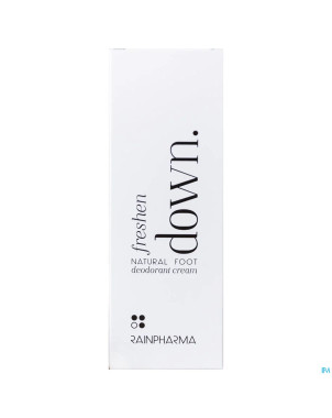 Freshen down natural foot deodorant cream    100ml