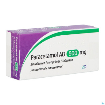 Paracetamol ab  500mg comp  30