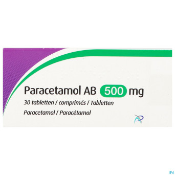 Paracetamol ab  500mg comp  30